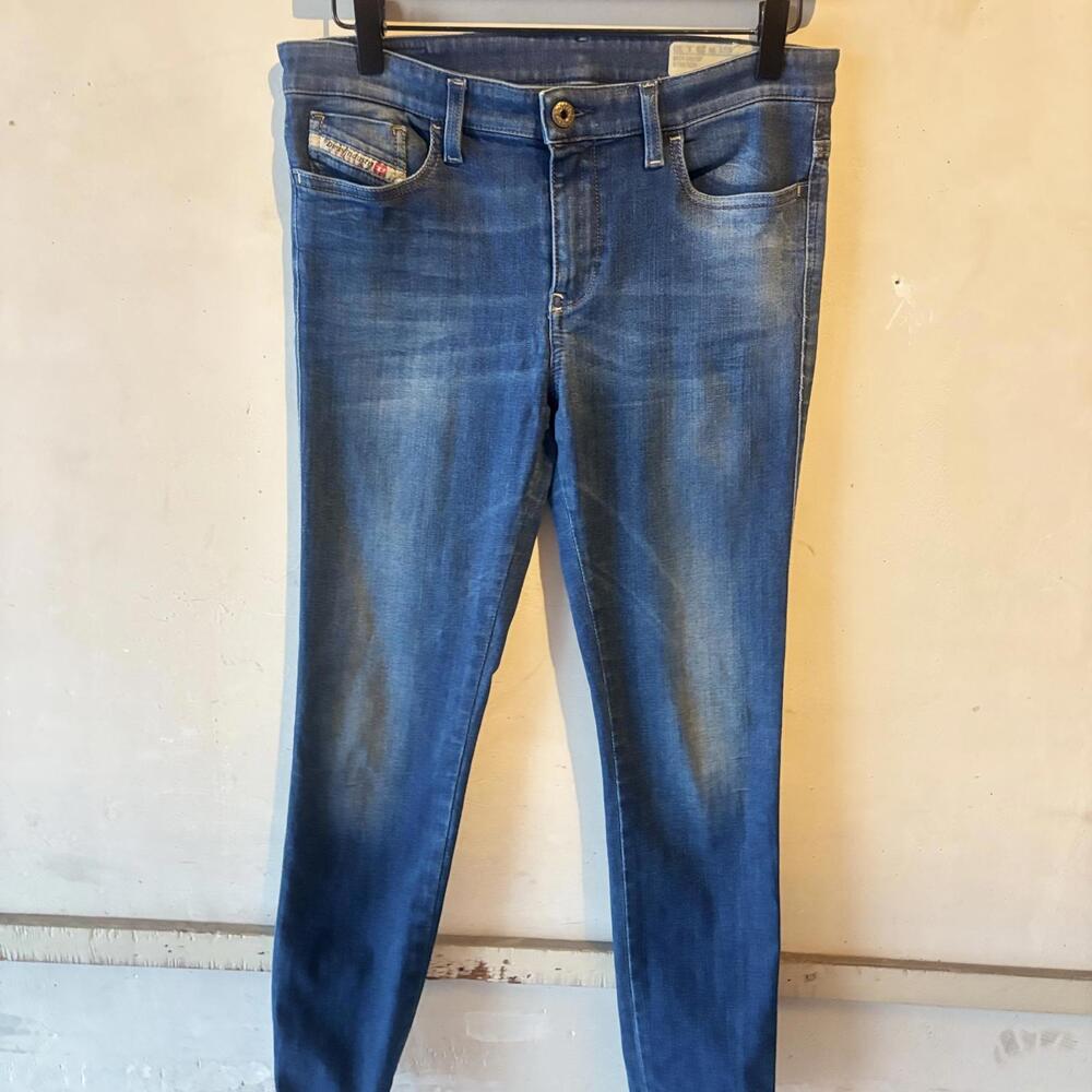 Diesel Slim Fit Blue Jeans